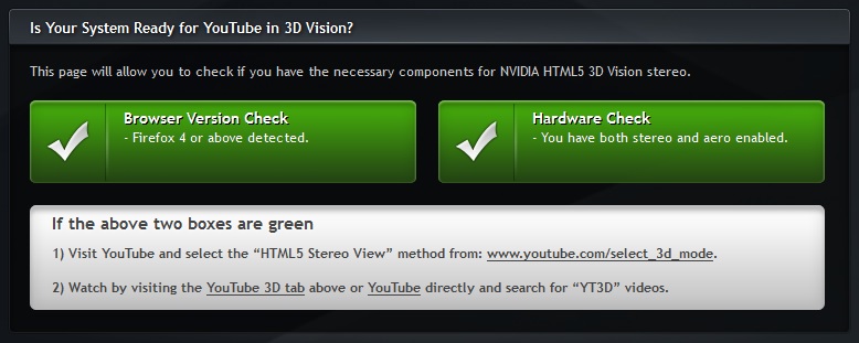 Проверка HTML5 NVidia